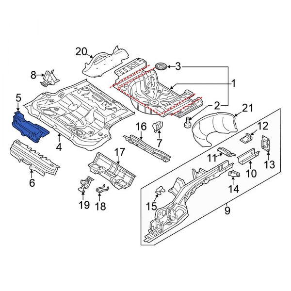 Floor Pan Reinforcement