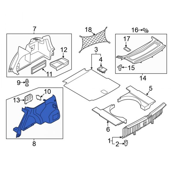 Trunk Trim Panel