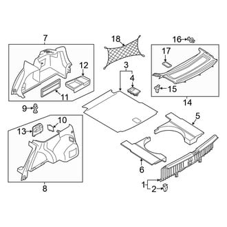 Volkswagen OE - Rear Body & Floor - Interior Trim