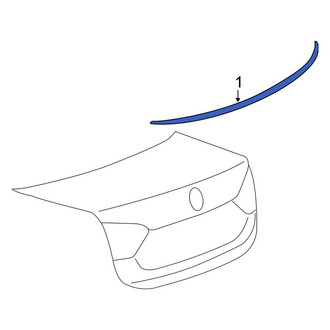 Volkswagen OE - Rear Spoiler