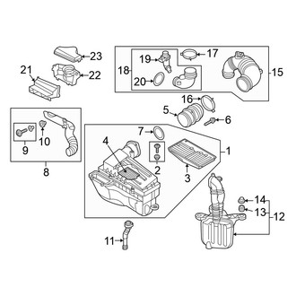 Volkswagen OE - Engine / Transaxle - Air Intake (2.0L Diesel)