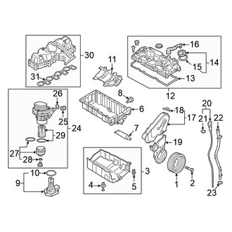 Volkswagen OE - Engine / Transaxle - Engine Parts