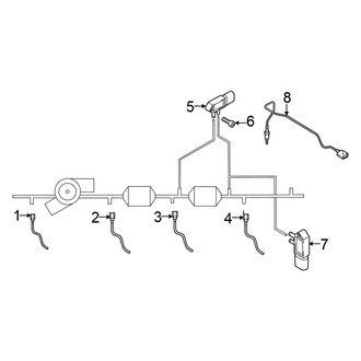 Volkswagen OE - Emission System - Emission Components (Sensors & Components), (TDI SE / TDI SEL Premium)