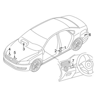 Volkswagen OE - Information Labels - Labels
