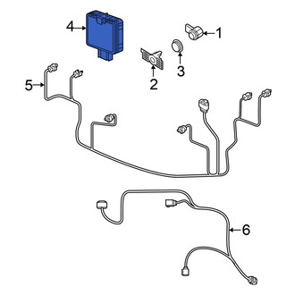 Volkswagen OE - Front Cruise Control Distance Sensor
