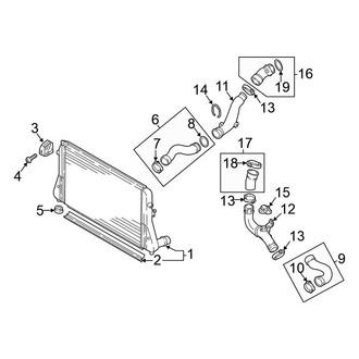 Volkswagen OE - Cooling - Intercooler