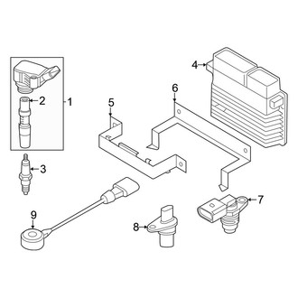 Volkswagen OE - Electrical - Ignition System (R-Line / S / SE / SEL)