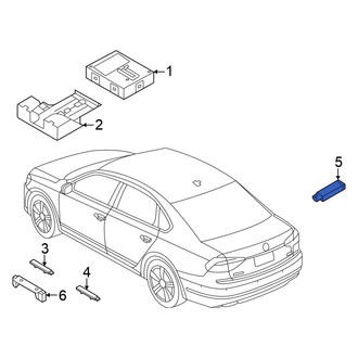 Volkswagen OE - Rear Keyless Entry Antenna