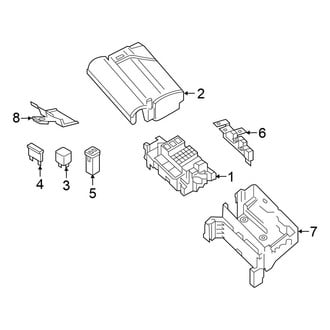 Volkswagen OE - Electrical - Fuse & Relay (Engine Compartment)