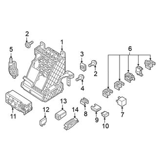 Volkswagen OE - Electrical - Fuse & Relay (Passenger Compartment)