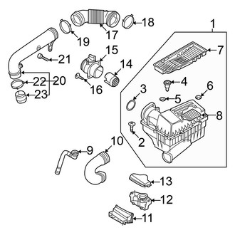 Volkswagen OE - Engine / Transaxle - Air Intake