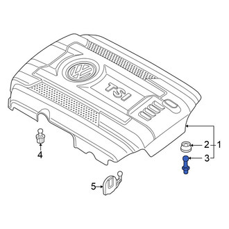 Volkswagen OE - Engine Cover Stud