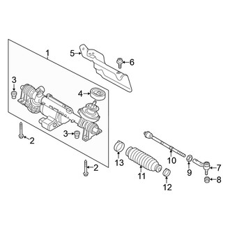 Volkswagen OE - Steering Gear & Linkage
