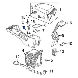 Volkswagen OE - Audio Auxiliary Jack