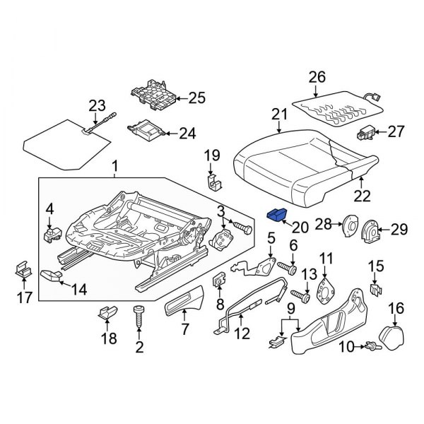 Seat Track Cover