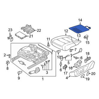 Volkswagen OE - Front Left Seat Heater Pad