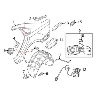 Volkswagen OE - Quarter Panel & Components