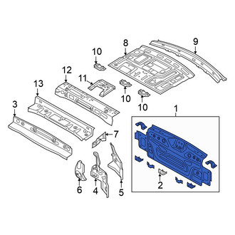 Volkswagen OE - Rear Rear Body Panel