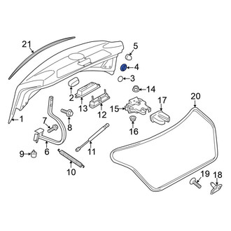 Volkswagen OE - Deck Lid Grommet