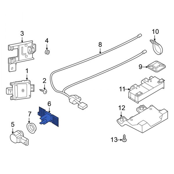 Parking Aid Sensor Bracket