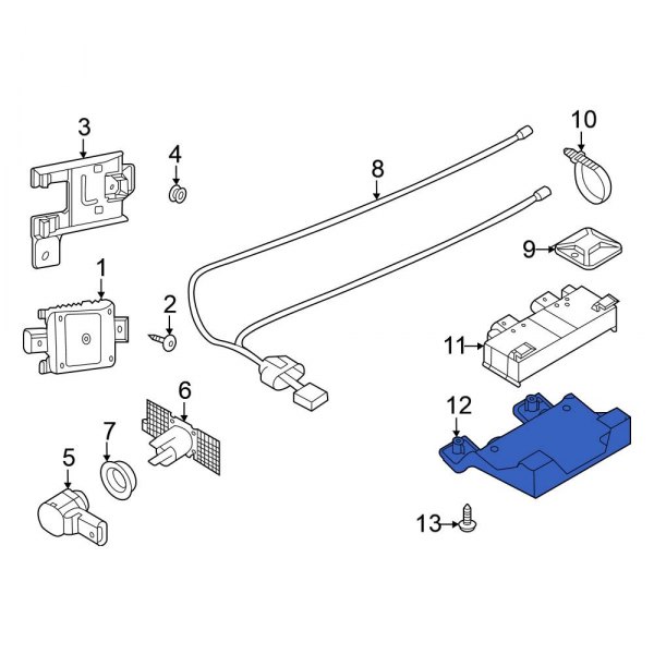 Liftgate Control Module Bracket