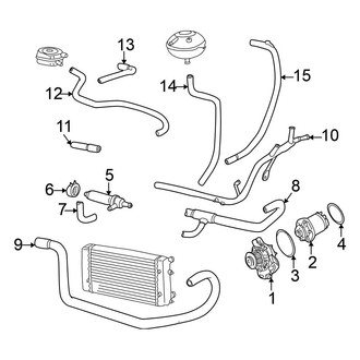 Volkswagen OE - Cooling - Hoses & Pipes