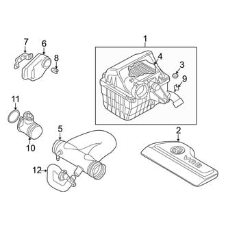 Volkswagen OE - Engine / Transaxle - Air Intake (2.8L)