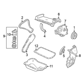 Volkswagen OE - Engine / Transaxle - Engine Parts (2.8L)