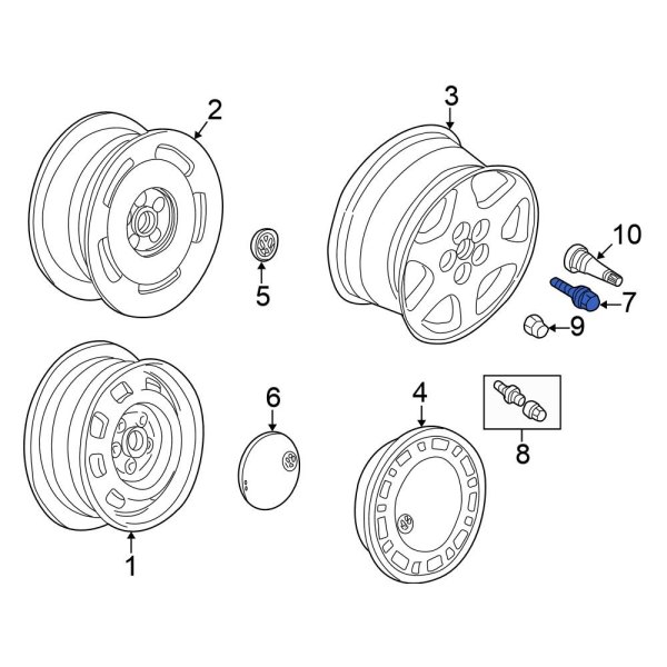 Wheel Lug Bolt