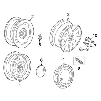 Volkswagen OE - Wheels & Trim