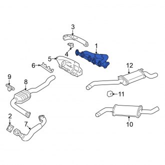 Volkswagen Eurovan Oem Exhaust Parts 