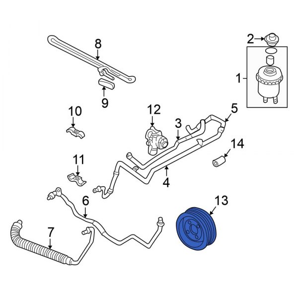 Power Steering Pump Pulley