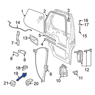 Volkswagen OE - Front Door Check