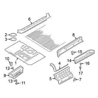 Volkswagen OE - Pillars, Rocker & Floor - Exterior Trim