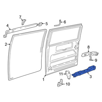 Volkswagen OE - Front Door Check