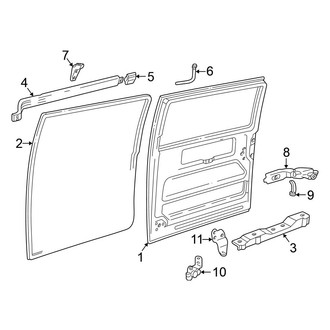 Volkswagen OE - Side Loading Door - Door & Components