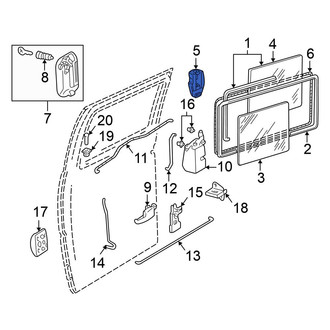 Volkswagen OE - Window Crank Handle