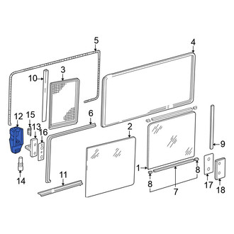 Volkswagen OE - Window Crank Handle