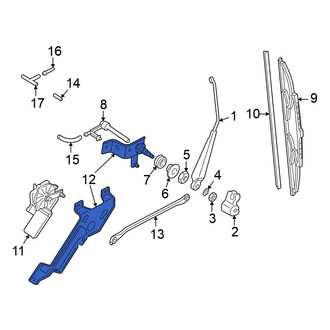 Volkswagen OE - Wiper Linkage