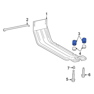 Volkswagen OE - Spare Tire Carrier Spacer