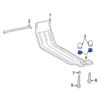 Volkswagen OE - Spare Tire Carrier Spacer