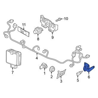 Volkswagen OE - Ambient Air Temperature Sensor Bracket