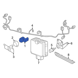 Volkswagen OE - Front Inner Parking Aid Sensor