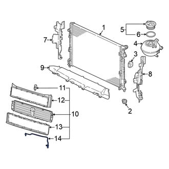 Volkswagen OE - Front Ambient Air Temperature Sensor