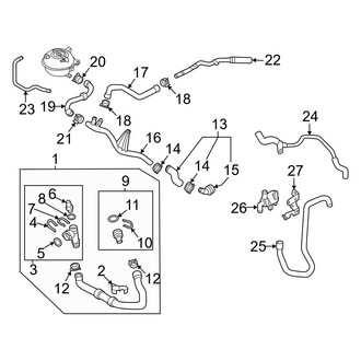 Volkswagen OE - Cooling - Hoses & Lines (Outlet)