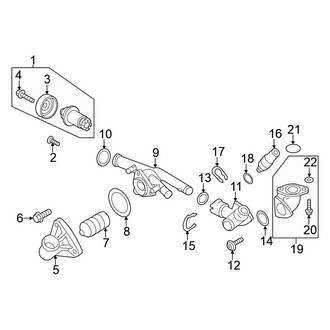 Volkswagen OE - Cooling - Water Pump (Main), (3.6L)