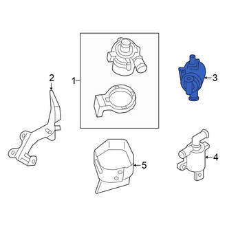 Volkswagen OE - HVAC Heater Control Valve