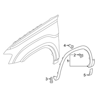 Volkswagen OE - Fender - Exterior Trim