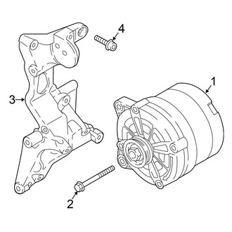 Volkswagen OE - Electrical - Alternator (Launch Edition / S / SE / SEL / SEL Premium 3.6L)