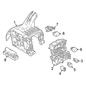 Volkswagen OE - Electrical - Fuse & Relay (Interior)